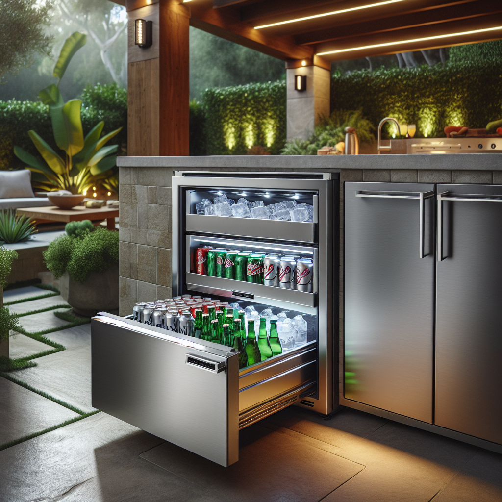 TITTLA 24 Inch Outdoor Dual Drawer Beverage Fridge Review How Its Advanced Cooling and Storage Features Enhance Outdoor and Indoor Use